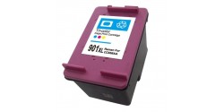 HP 901XL (CC656AN) Tri-Color, High-capacity Remanufactured Inkjet Cartridge